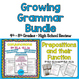 Growing Grammar Bundle -  Digital and Paper 4th and Up!
