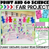 Growing Gummy Bear Science Fair Project