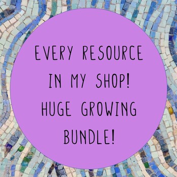 Preview of Growing Mega Bundle: Every Product In My Store! SEL Resources for K-12!