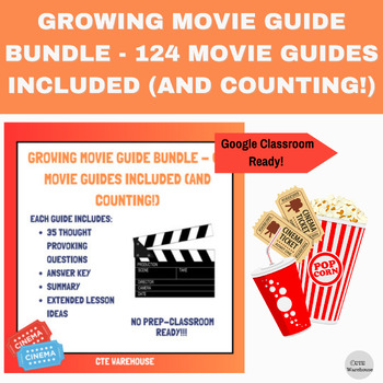 Preview of Growing Movie Guide Bundle - 124 Movie Guides Included (And Counting!)