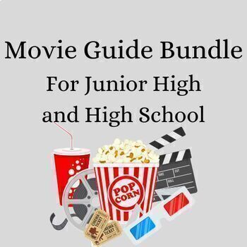 Preview of Growing Movie Guide Bundle for Junior High/High School