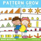 Growing Patterns - Additive Patterns Pattern Blocks Math Center