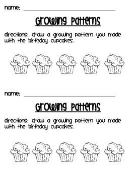 Growing Patterns Pack by Elysia Faulkner | Teachers Pay Teachers