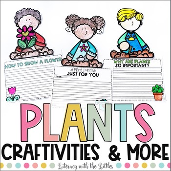 Preview of Parts of a Plant & Plant Life Cycle | Writing Crafts & Observation Journals
