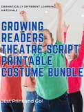 Growing  Printable Costume Bundle Perfect for Readers Thea