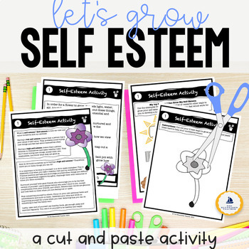 Preview of Growing Self Esteem Freebie