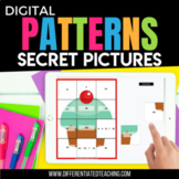 Growing & Shrinking Number Patterns Secret Picture Tile Di