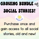 Growing Social Story BUNDLE! | Speech Therapy | Social Skills