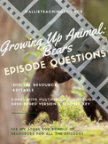 Growing Up Animal: Bears  - Episode Questions