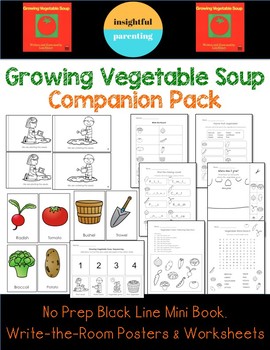 Preview of Growing Vegetable Soup Companion Pack