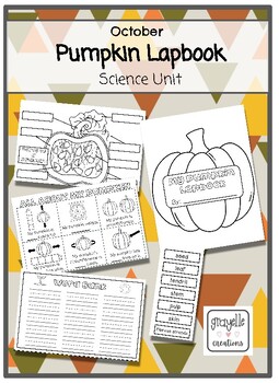 Preview of Growing a Pumpkin INSIDE a Pumpkin Lapbook