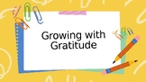 Growing with Gratitude Activity
