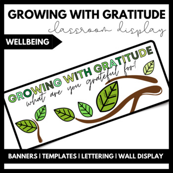 Preview of Growing with Gratitude - FREEBIE