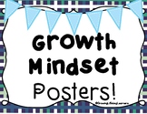 Growth Mindset Posters (Blue & Green)