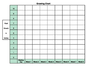 Plant Growth Chart Worksheets & Teaching Resources | TpT