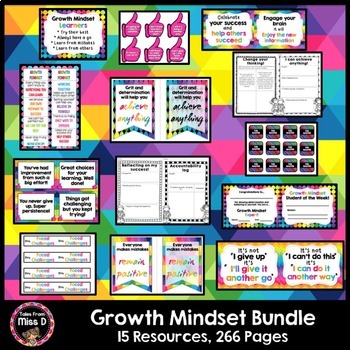 Preview of Growth Mindset Bundle