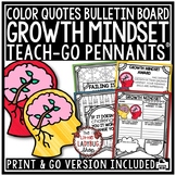 Growth Mindset Writing Testing Motivation Posters Bulletin