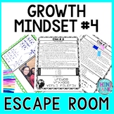 Growth Mindset #4 ESCAPE ROOM - Sports and Athletes - Read
