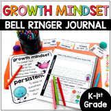 Growth Mindset Bell Ringer Journal Morning Work Daily Warm