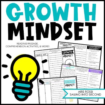 Preview of Growth Mindset Activities | Growth Mindset Brochure