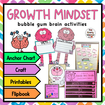 Preview of Growth Mindset Activities | Bubble Gum Brain