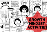 Growth Mindset Activities / Coloring Pages, Posters and Wr