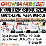 Growth Mindset Activities: Multi-Level Bell Ringer Daily W