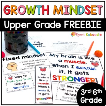 Preview of Growth Mindset Activities FREE