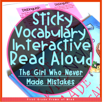 Preview of Growth Mindset Activities Girl Who Never Made Mistakes