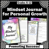 Growth Mindset Activities Social Emotional Learning Journa