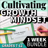 Growth Mindset Activities Middle School High School Growth Mindset Lesson Plans