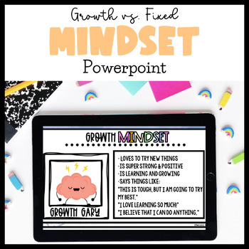 Preview of Growth Mindset Activities Introduction to the Power of Yet Powerpoint