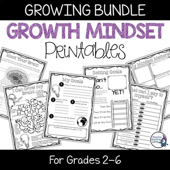 Preview of Growth Mindset Activities & Printables