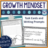 Growth Mindset Activities Task Cards and Writing Prompts