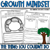 Growth Mindset Activities The Thing Lou Couldn't Do