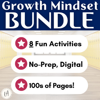 Preview of Digital Growth Mindset Activities Middle School & High School