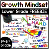 Growth Mindset Activities for Primary Grades FREE