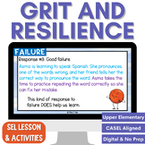 Growth Mindset Activities for SEL - Grit, Mistakes, Persev