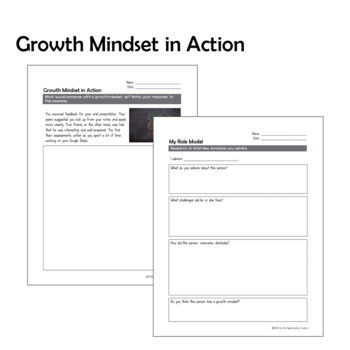 Growth Mindset Activities for Teens | PDF & Digital | TPT