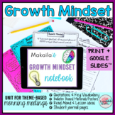 Growth Mindset Activities for SEL Print and Digital Mornin
