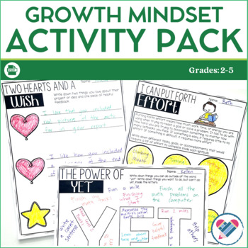 Preview of Growth Mindset Activity Pack