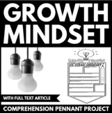 Growth Mindset Activity - Social Emotional Learning Activi