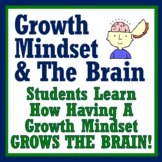 Growth Mindset Activity for Science How MINDSET Changes the BRAIN