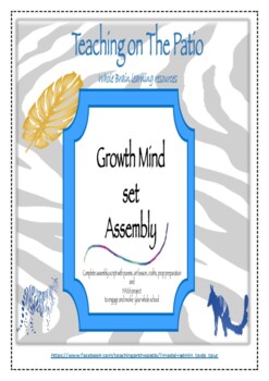 Preview of Assembly Growth Mindset
