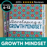 Growth Mindset Activities BUNDLE Teens Back to School Activities