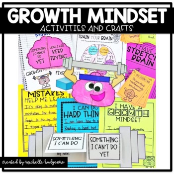 Preview of Growth Mindset Back to School Activities