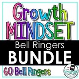 Growth Mindset Bell Ringers BUNDLE: 60 days of insightful 