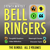 Growth Mindset Bell Ringers Bundle | 120 Writing Prompts |