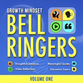Growth Mindset Bell Ringers | Writing Prompts & Discussion | Morning Meetings