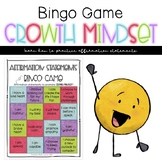 Growth Mindset: Bingo Game (Affirmation Statements) 